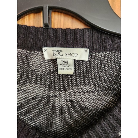 The Tog Shop Womens Full zip Jacket Floral Design Size Petite Medium - Picture 2 of 3